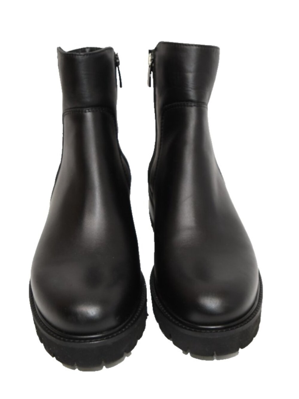 New! La Canadienne Black Cici City Dry Lug Sole Waterproof Leather 9.5 DD514A - Picture 6 of 7